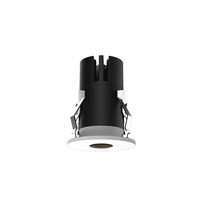 Spot encastré LED carré moderne en aluminium 5W personnalisé, anti-éblouissement, dimmable, décoratif, pour maison et bureau