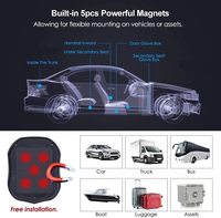 Traceur GPS TKSTAR 2G 4G TK905B 10000mah avec aimant puissant pour voiture, anti-perte, suivi, application et plateforme PC gratuites