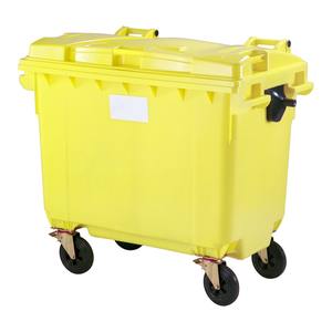 Nuevo Bote de Basura con Ruedas BDB de 660 Litros para Exteriores, de Plástico PP, para Hogar, Hotel, Baño, Cocina, Almacenamiento, Reciclaje, Portátil - Product Image 4