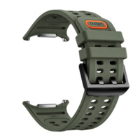 Bracelet en silicone souple et respirant pour Samsung Galaxy Watch Ultra 2026, bracelet intelligent en silicone