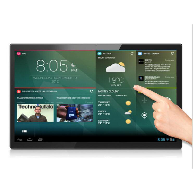WIFI 4G 32 Inch LCD Android Advertising Display Touch Screen Monitor Tablet Pc All-in-one Industrial Android Touch Panel PC