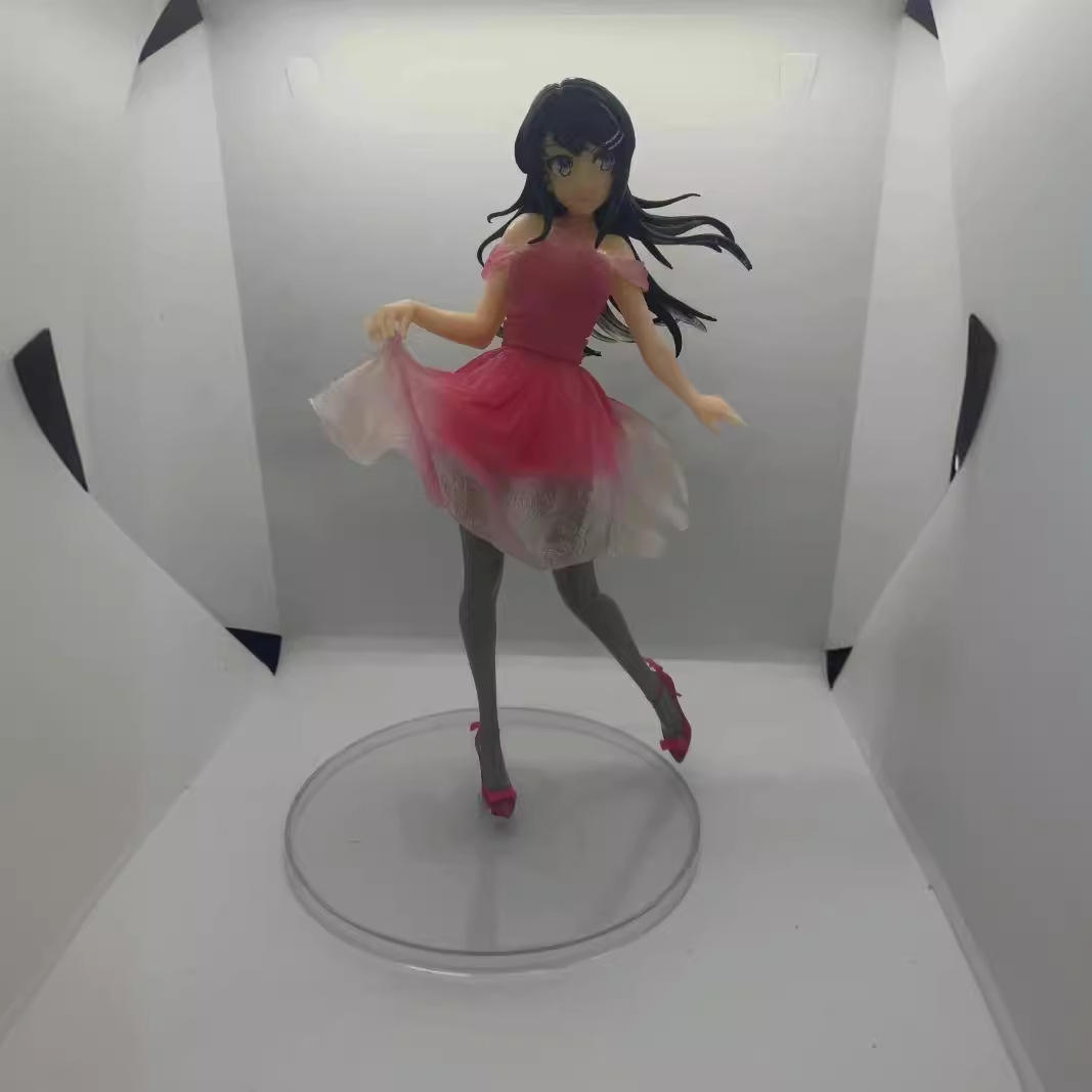 ชุดเดรสคริสตัลลินินสีชมพู