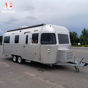 Caravane de voyage modulaire légère à double essieu, design confortable et imperméable <span class=keywords><strong>pour</strong></span> le <span class=keywords><strong>camping</strong></span>, le sport et les idées cadeaux - Product Image 1