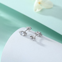 Boucles d'oreilles œil de diable en argent Sterling 925, bijoux simples, coupe ronde, Non allergiques