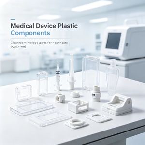 Componentes Plásticos Personalizados para Equipos Médicos, Servicio de Moldeo por Inyección OEM y Fabricación de Piezas Accesorias - Product Image 1