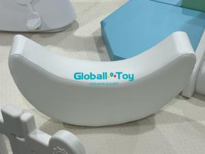 独特设计的柔和彩色室内室外带大型平衡木套装儿童软游乐场 - Product Image 5