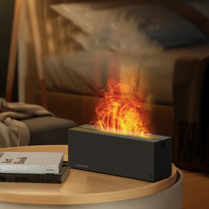 Diseño moderno de escritorio portátil Usb 3D chimenea llama aceite aromático fragante humidificador de aire atomizador <span class=keywords><strong>difusor</strong></span> de <span class=keywords><strong>Aroma</strong></span> - Product Image 4