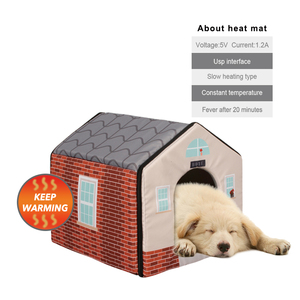 Fabricant Maison de petit chien chauffée et chaude en gros - Product Image 1