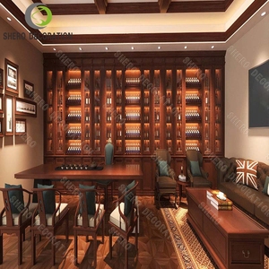 Gabinete de humidor de cigarros profesional con sistema de control de clima Muebles de tienda de cigarros - Product Image 4