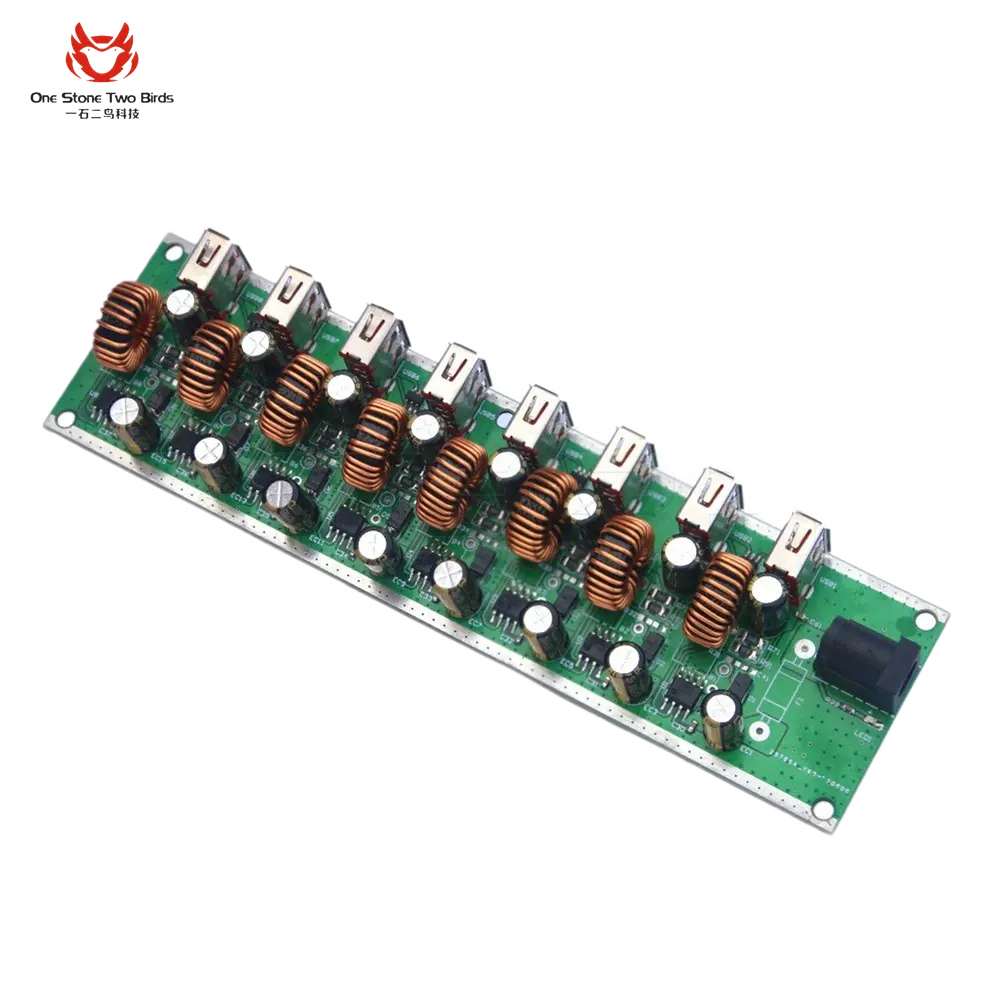 Carte de Circuit imprimé de chargement, chargeur Hub USB, chargeur de téléphone portable PCBA, carte PCB