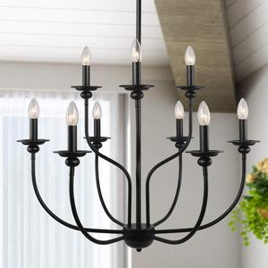 <span class=keywords><strong>Lampadario</strong></span> <span class=keywords><strong>moderno</strong></span> da fattoria <span class=keywords><strong>lampadario</strong></span> a 9 luci in ottone dorato <span class=keywords><strong>lampadario</strong></span> a sospensione Foyer Island - Product Image 2