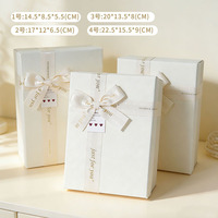 Caja de Regalo para Cumpleaños, Papel Texturizado Rosa, Cajas de Regalo Románticas para Joyería, Accesorios, Ropa, Cosméticos
