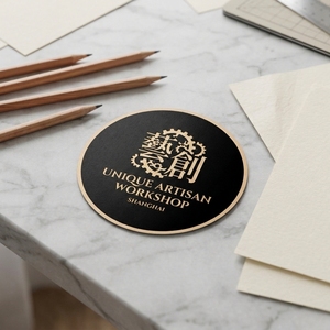 Adesivo Personalizzato Ecologico <span class=keywords><strong>per</strong></span> Porta con Logo del Negozio, Grande Stampa Decorativa <span class=keywords><strong>per</strong></span> Vetrina e Esposizione del Marchio - Product Image 1
