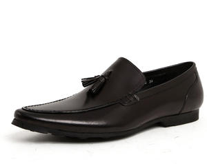 Chaussures habillées imperméables pour hommes à bout pointu avec soutien de la voûte plantaire, respirantes, à embout renforcé, à enfiler, en cuir, pour le bureau et la carrière - Product Image 2