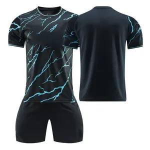 Top Quality Sportswear Youth Adult Football Jersey 23-24 Sublimated Breathable Football Jersey