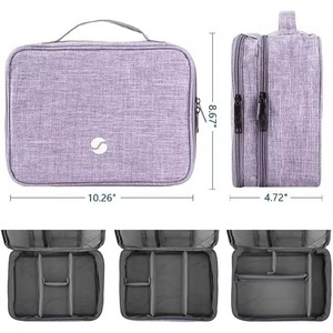 Sac de voyage pour appareils électroniques extra large, certifié BSCI, double couche, grande capacité, avec bandoulière - Product Image 6