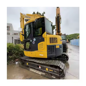 Motor original usado 7,8 toneladas usado Komatsu PC78US japonés de segunda mano mini Excavadora hidráulica oruga precio atractivo para la venta - Product Image 2