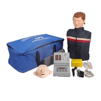 Simulador de RCP de cuerpo entero entrenamiento de primeros auxilios respiratorios artificiales de reanimación cardíaca