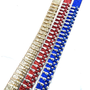 Bán nóng đai cao Bồi Miền Tây với khóa Rhinestone hình súng sử dụng hàng ngày Đai đạn và vật liệu hợp kim thời trang phổ biến - Product Image 5