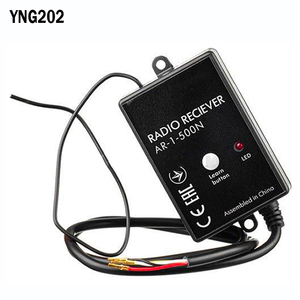 Receptor de radio <span class=keywords><strong>ALUTECH</strong></span> AR-1-500N de 433,92 MHz compatible con el control remoto <span class=keywords><strong>ALUTECH</strong></span> AT-4N para transmisor de portones y b - Product Image 1