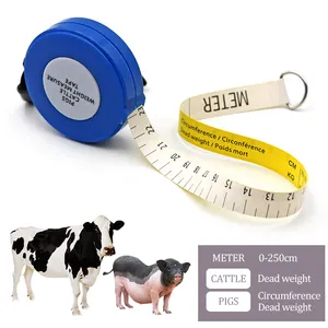 Customized Animal Pig/Cattle Weight Measure Tape/Animal Tape Measure