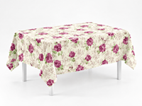 Nappe de table de luxe Xin Shu, motif floral classique tendance, roses artificielles, nappe de mariage, taille personnalisable
