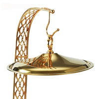 Ensemble de chauffe-plats de luxe en or 2L, réchaud à buffet commercial en acier inoxydable pour la restauration, équipement de restaurant indien, hôtel