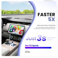 Adaptador Inalámbrico CarPlay, Adaptador para Auto con Bluetooth USB para Autos Originales, Compatible con Apple, para BENZ y la Mayoría de los Autos