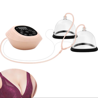 Masseur électrique pour l'amélioration et l'entretien mammaire avec vibrations et aspiration en latex pour usage domestique, pour l'agrandissement et les soins des seins