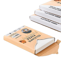 Feuille de boulangerie enduite de silicone marron cuisson 16*24 papier parchemin au four