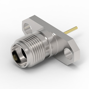 ขั้วต่อแบบตรงสำหรับต่อสายเวฟไกด์ 40GHz, 2.92 มม.(K) แบบแจ็คตัวเมีย, หน้าแปลน 2 รู (15.8 มม.*5.7 มม.), หัววัดแบบเวฟไกด์ - Product Image 1