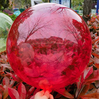 Ballons à bulles BoBo en PVC de 18 pouces et 24 pouces, de couleur rouge, bleu, vert, rose, pour les décorations de mariage et de fêtes