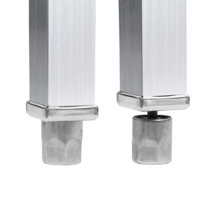 Banc de travail pliable à deux niveaux en acier inoxydable robuste |   Équipement de cuisine commerciale pour restaurant, hôtel, cuisine domestique - Product Image 2