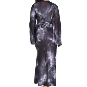 Vestidos Midi Largos de Punto Estampados Casuales para Mujer, al por Mayor, Personalizados, OEM, ODM, de Alta Calidad, Tallas Grandes - Product Image 6