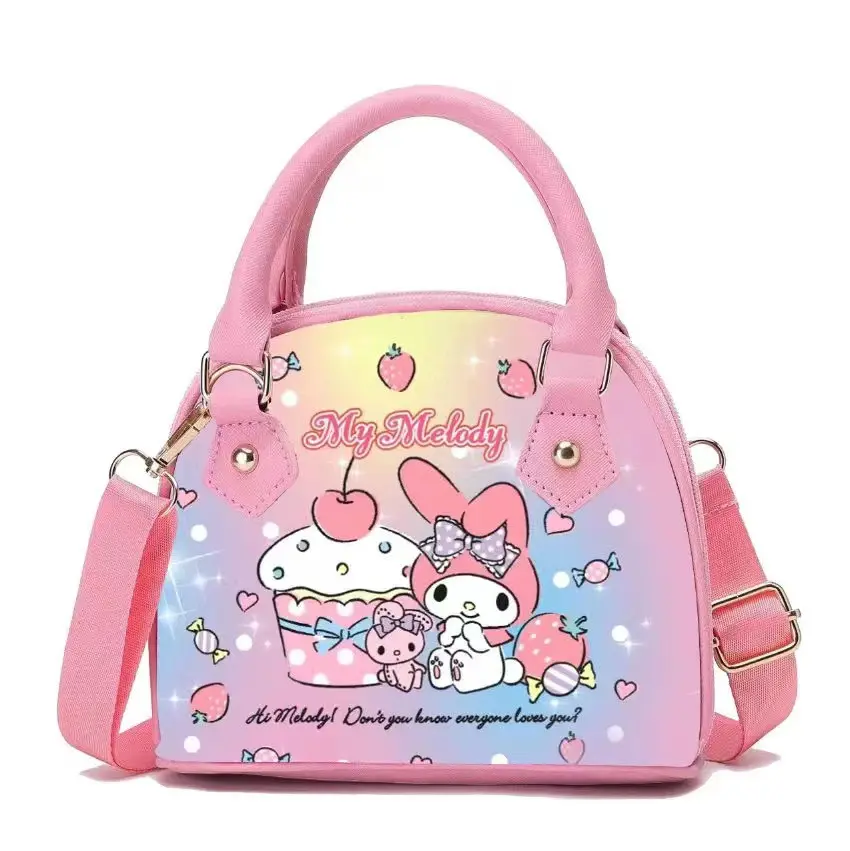 Wholesale Cartoon Japanese My Melodis Schoolbag Handbag Kulomis Crossbody Bag Pochakko Pu Leather Wallet Pu Handbag Shoulder Bag