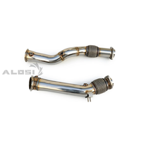 Collecteur d'échappement droit SS304 pour BMW F97 X3M F98 X4M S58 3.0T 2019-2023 – Amélioration du son et de la puissance de l'échappement automobile