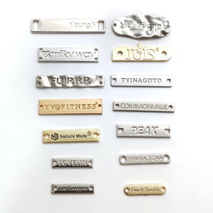 El fabricante se especializa en etiquetas de hardware de metal Ropa personalizada Sombreros Material de aleación de zinc Marcas y logotipos - Product Image 5