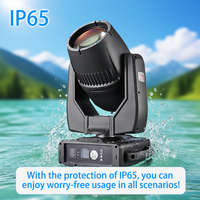 B380IP IP65 impermeable 380W LED haz de luz DMX512 foco de estudio para banquete de boda salón iluminación de escenario efecto de cabeza temblorosa