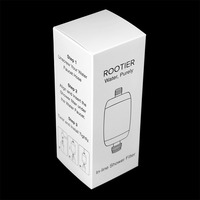 Boîte d'emballage pliante mate personnalisée pour filtre de douche en ligne
