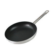 Poêles et casseroles en aluminium en gros avec couvercle en verre et poignée en acier inoxydable pour la maison, les restaurants et les chefs – Commande en gros