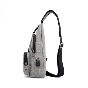 High Quality Polyester Travel Cheap <strong>Sling</strong> Crossbody Shoulder Chest <strong>Bag</strong> for Men and <strong>Women</strong> - Product Image 2
