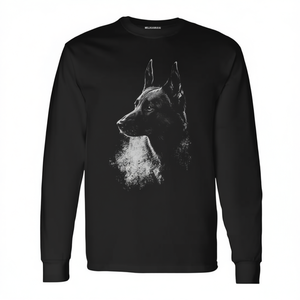 Camiseta de manga larga con gráfico de perro Malinois belga, diseño de animales domésticos - Product Image 2