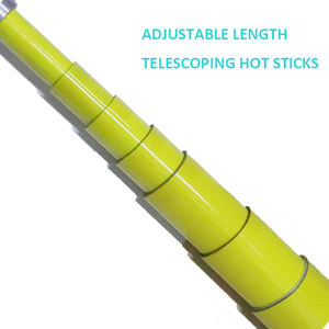 Tongkat panas teleskopik listrik 5m dengan desain serat kaca segitiga tegangan tinggi - Product Image 3