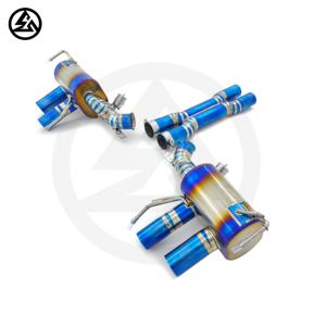 Escape de Titanio CSZ para <span class=keywords><strong>Ferrari</strong></span> <span class=keywords><strong>FF</strong></span> 6.3L V12, Tubo en X, Silenciador con Válvulas, Axle-back - Product Image 3