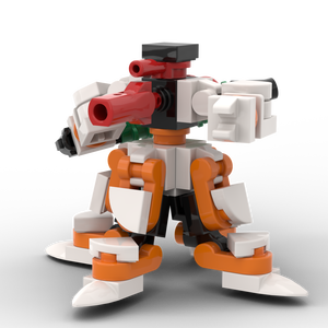 Set de Construcción de Robot Guerrero de Cuatro Patas Compatible con Mini Bloques Pequeños, Ensamblaje DIY, Juguete Educativo STEM - Product Image 2