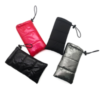 Sac pochette à cordon rectangulaire imprimé personnalisé Protection hivernale pour lunettes de soleil et lunettes en nylon