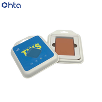 Boîte personnalisée ovale en bagasse de canne à sucre moulée, biodégradable et écologique, avec insert en pulpe de papier pour téléphone portable et ordinateur