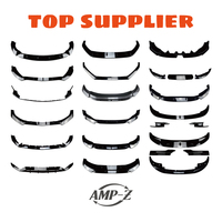 AMP-Z voiture Spoiler usine accessoires extérieurs lèvre avant arrière fenêtre latérale persienne couverture antibrouillard sourcils arrière diffuseur Spoilers