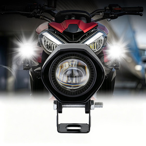 Projecteur LED haute puissance JHS blanc jaune rouge Revil Eye, phares LED pour moto, feux antibrouillard étanches pour camion, VTT, voitures, Jeeps - Product Image 1