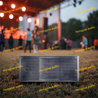 Sistem Audio Profesional Linear Array Kabinet Speaker Pasif Ganda 10 Inci untuk Pertunjukan Luar Ruangan